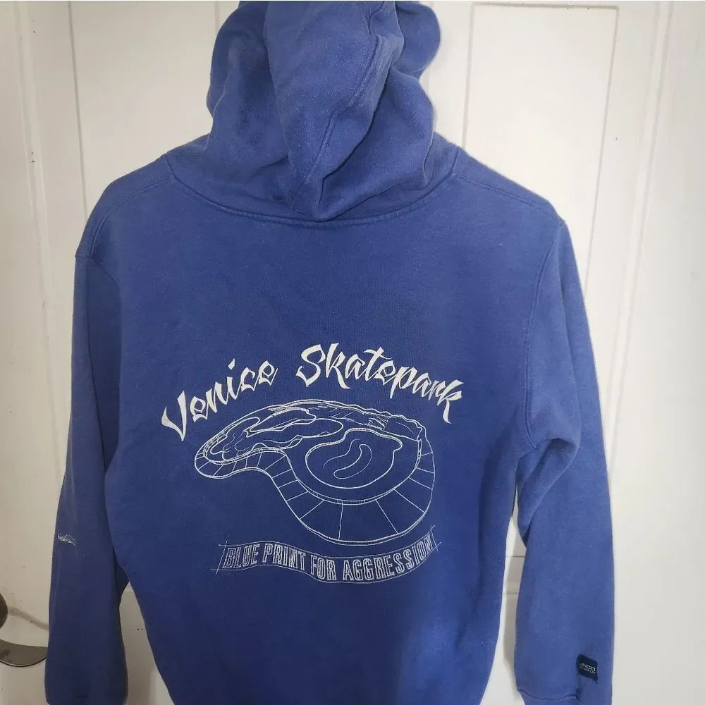 Venice Skatepark Blue Hoodie